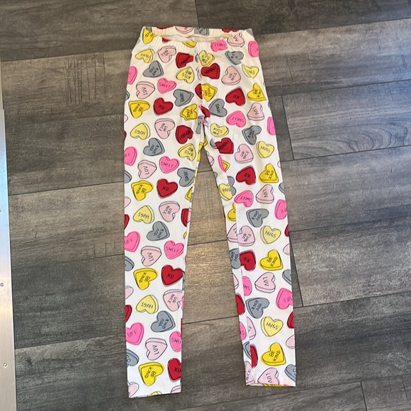 Cat and jack leggings with a yellow sparkly top - Picture 2 of 5